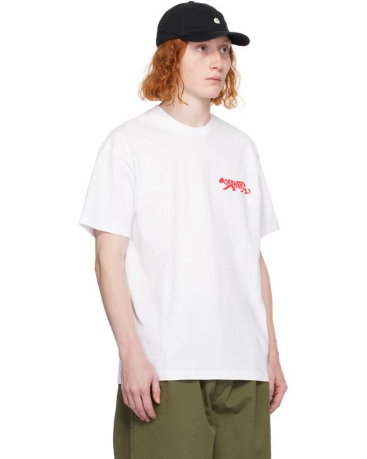 Carhartt White Rocky T-shirt for men