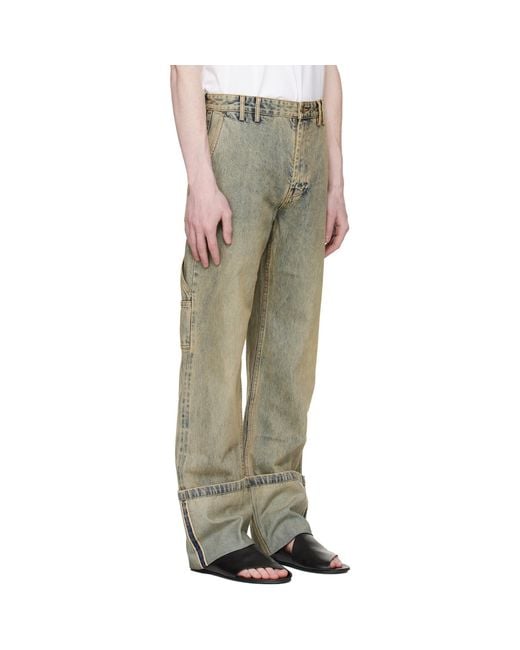 Entire studios Multicolor Cuff Jeans for men