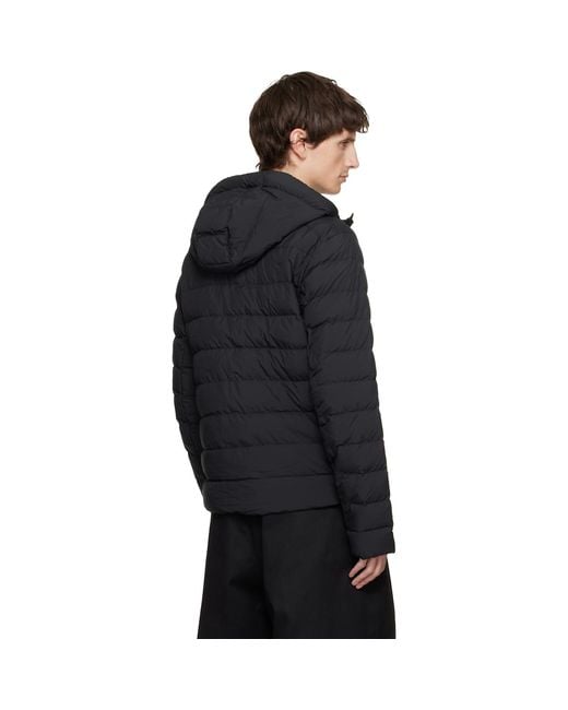 Canada Goose Black Crofton Enduraluxe Down Jacket for men