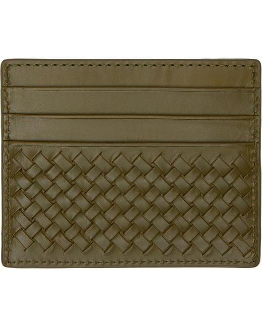Dragon Diffusion Green Interlaced Card Holder