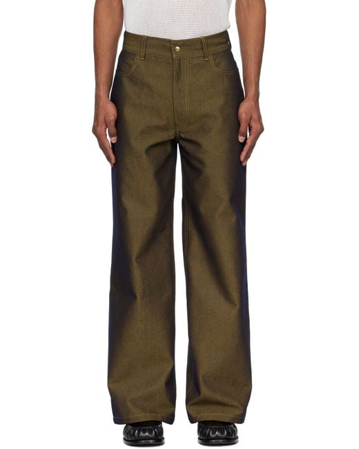 Stanley Raffington Multicolor Two Tone Jeans for men
