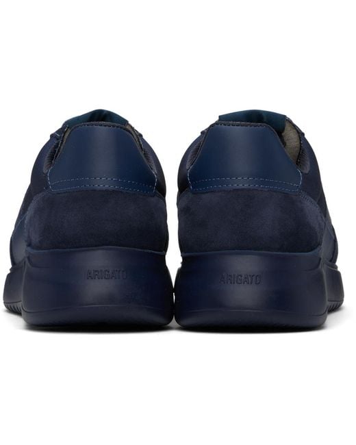 Axel Arigato Blue Genesis Vintage Leather Sneakers for men