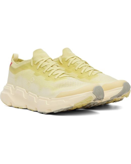 On Shoes Yellow Cloudsoma Sneakers for men
