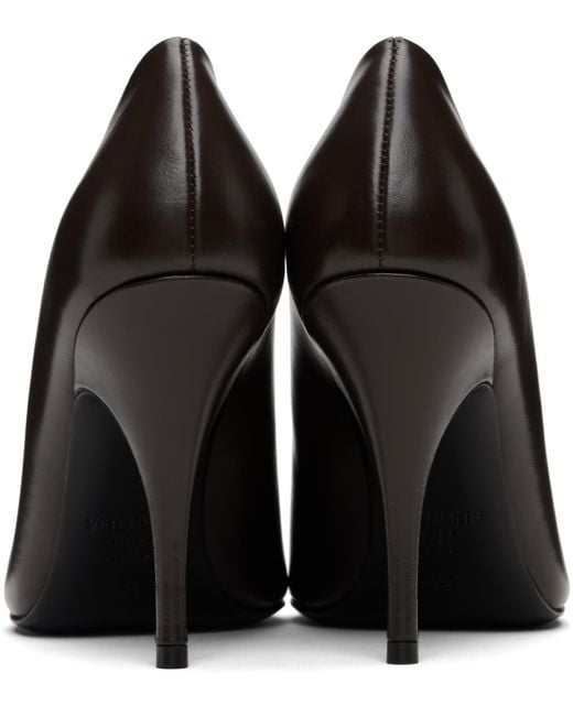 Vetements Black Sharp Pump Heels