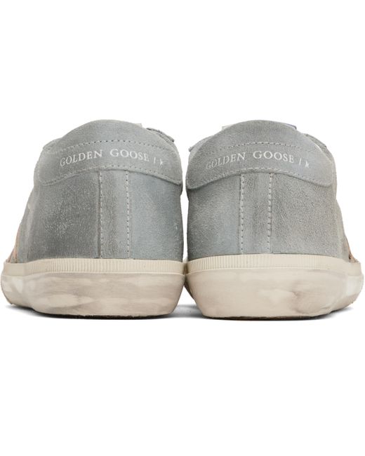 Golden Goose Deluxe Brand グレー＆ピンク Super Star Double Foxing スニーカー Black