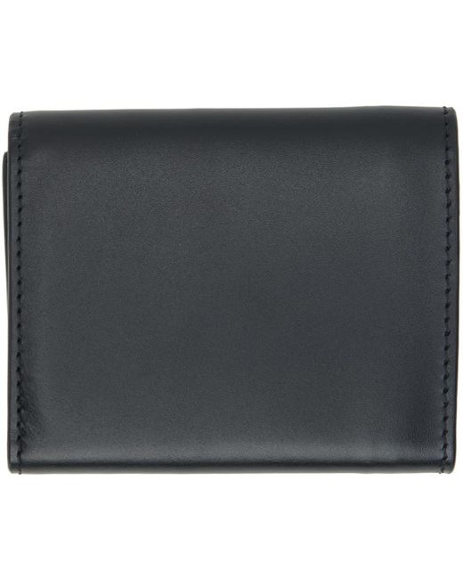A.P.C. . Black Genève Trifold Wallet
