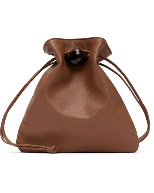 Ayllón Brown Ssense Exclusive Tan Casilda Pouch