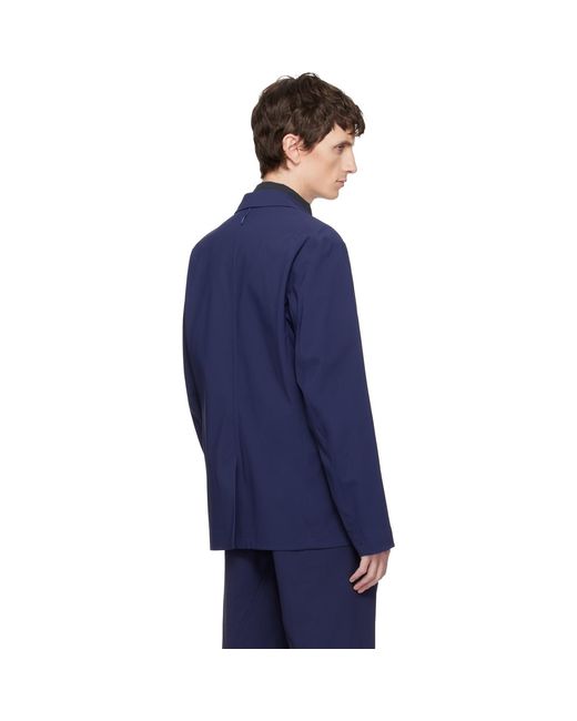 Veilance Blue Indisce Mx Blazer for men