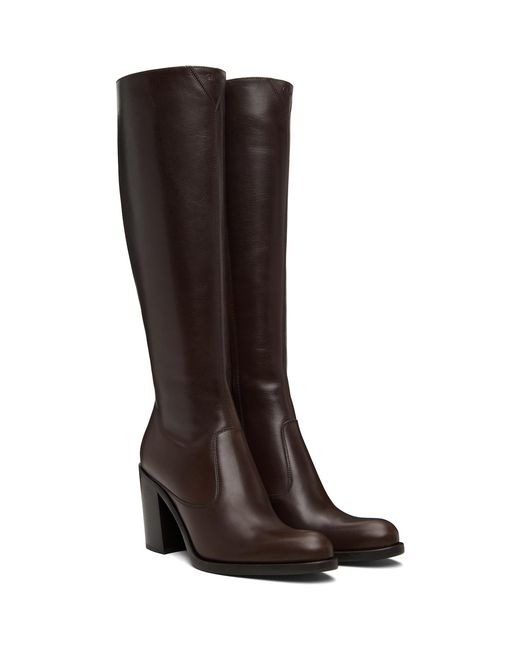 Chloé Black Phoenix Heeled Tall Boots