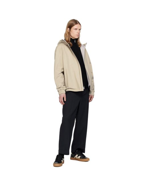 Moncler Natural Bise Hooded Rain Jacket for men