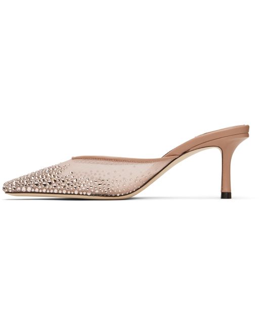 Jimmy Choo ピンク Vivi 65 ミュール Black