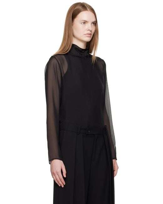 La Collection ブラック Clarice ブラウス Black