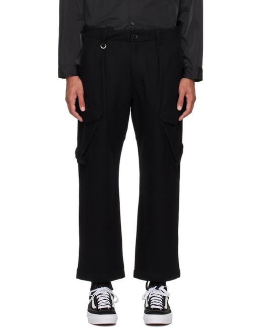 Pantalon cargo noir à gousset Sophnet pour homme en coloris Black