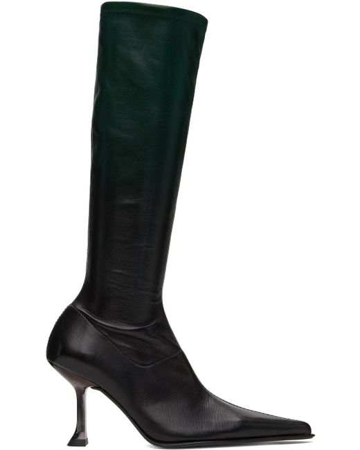 Miista Black Carlita Tall Boots