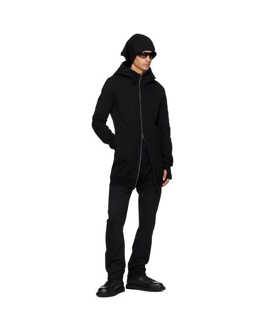 Julius Black Prism Hoodie for men