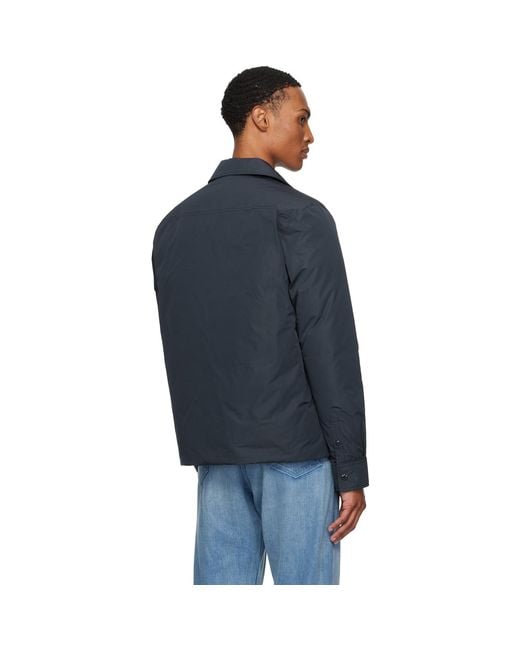Moncler Blue Archivio Vigeon Down Jacket for men