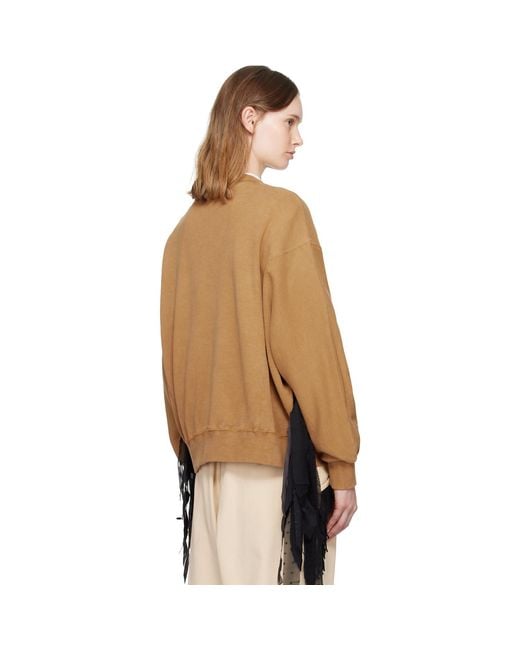 Undercover Natural Tan Up2E1801 Sweatshirt