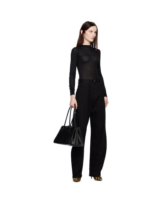 Alaïa Black 'Le Teckel' Bag