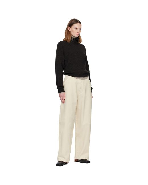 Lemaire Natural Off- Large Jeans