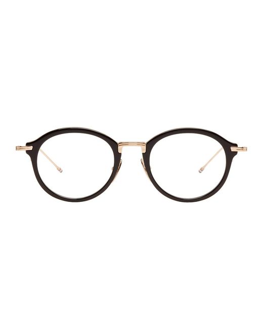 Thom Browne Black Tb-908 Glasses for men