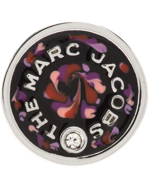 Marc Jacobs 'the Marbled Medallion' Earrings | Lyst UK