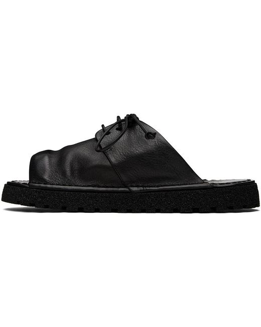 Marsèll Black Gomme Sanpomice Sandals for men
