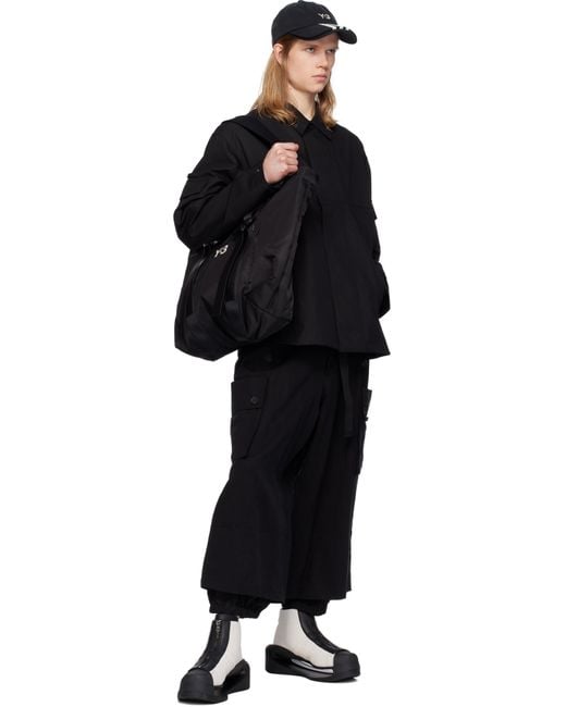 Y-3 Black Field Mid Jacket for men