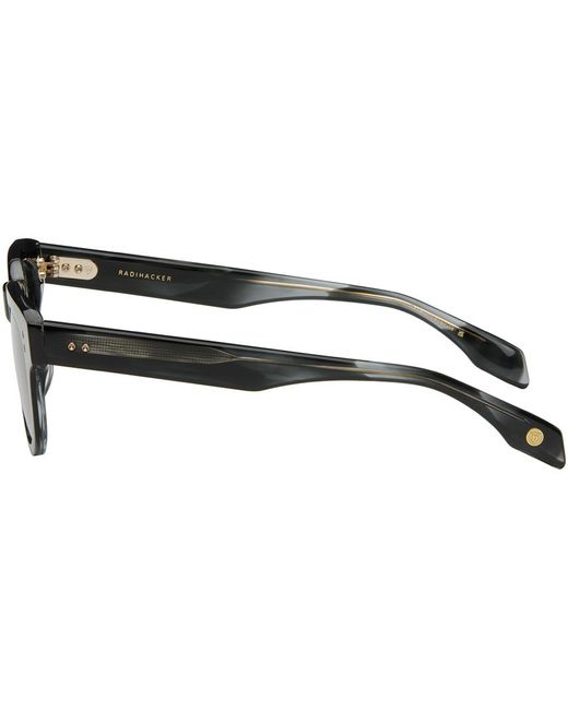 Dita Eyewear Black Radihacker Sunglasses for men