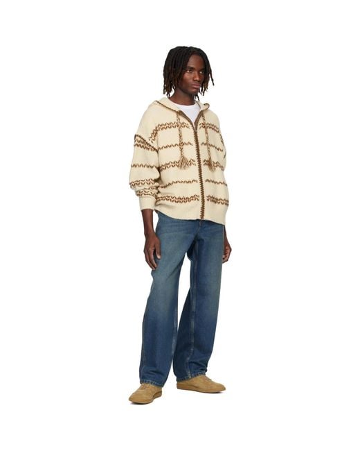 Isabel Marant Natural Off- Rolian Hoodie for men