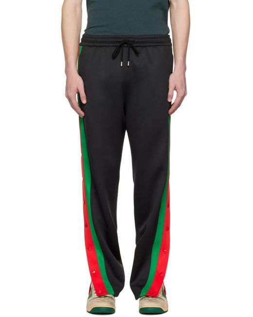 Gucci Black Light jogging Lounge Pants for men