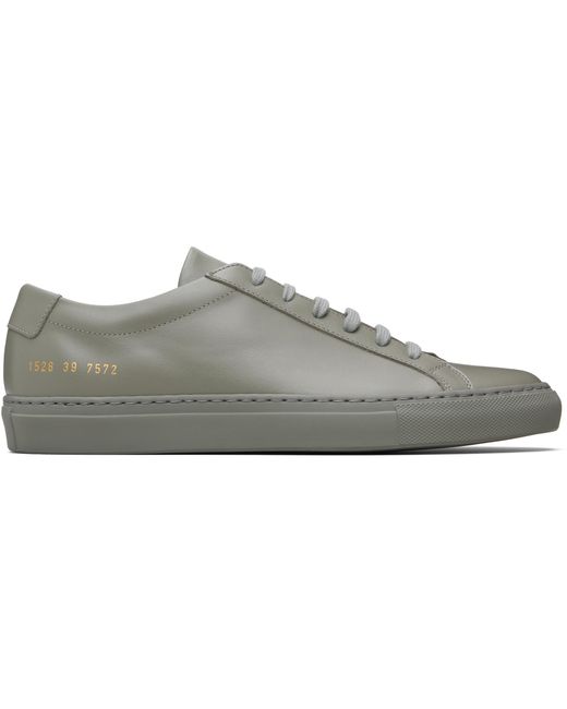Common Projects Original Achilles Low Snekaers in Black for Men | Lyst