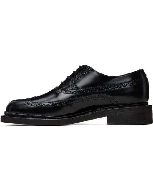 Our Legacy Black Brogue Parade Derbys
