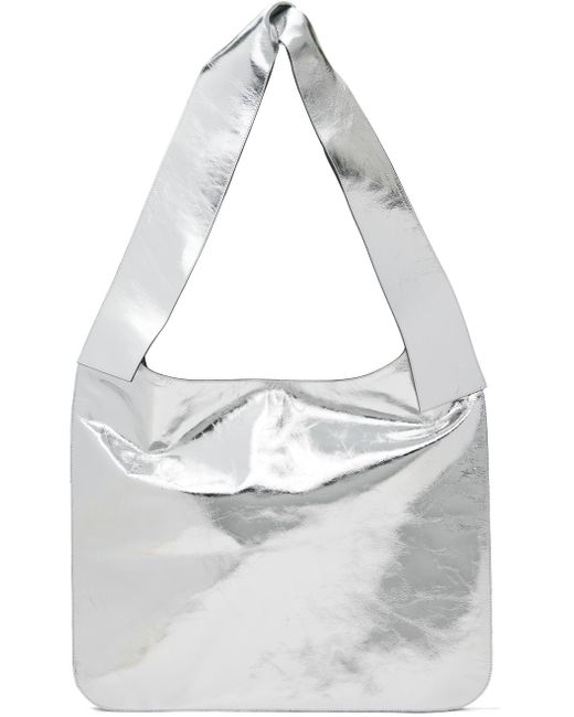 we11done White Knotted Bag for men