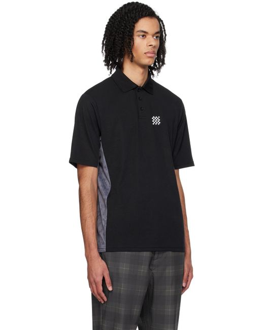 Manors Golf Black Course Polo for men