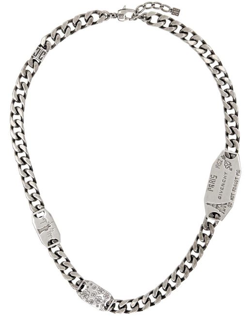 Givenchy Black City Necklace for men