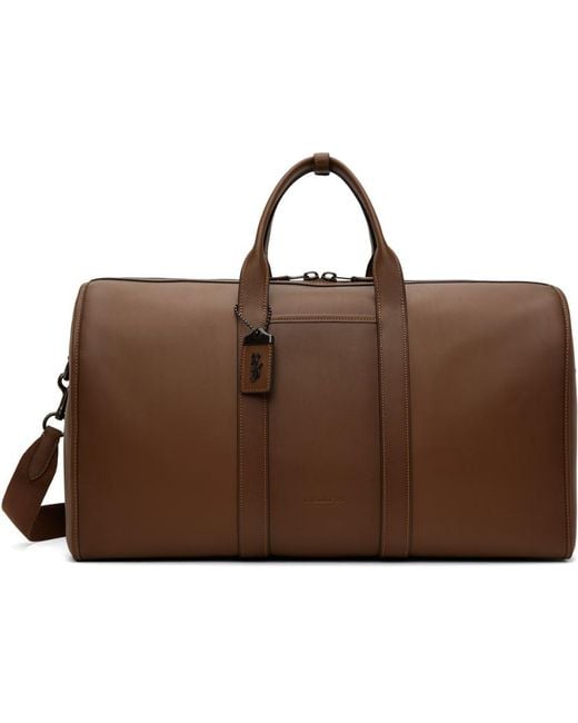 COACH Brown Gotham Duffle Bag for men