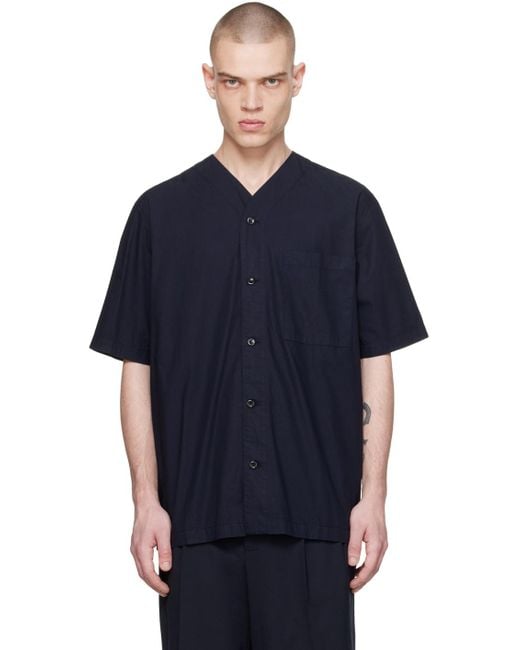 Norse Projects Blue Erwin Shirt for men