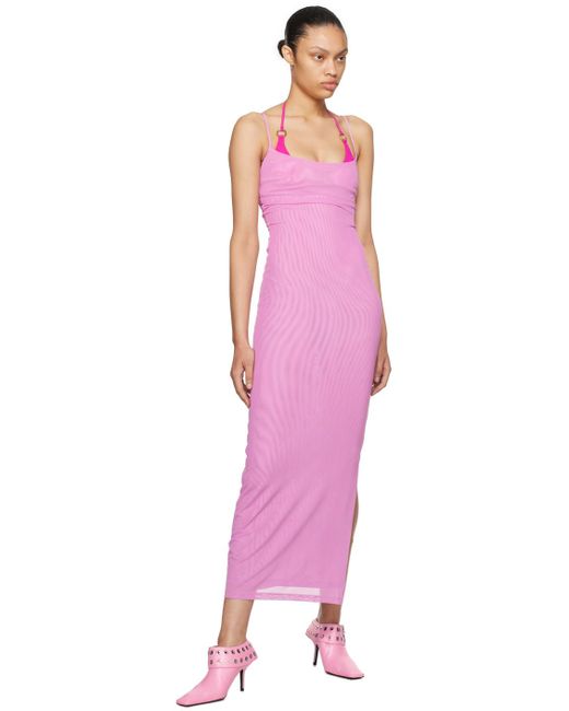 Miaou Pink Ssense Exclusive Thais Maxi Dress