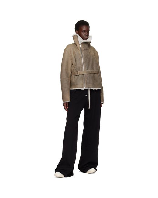 Rick Owens Black Tower Geth Belas Sweatpants