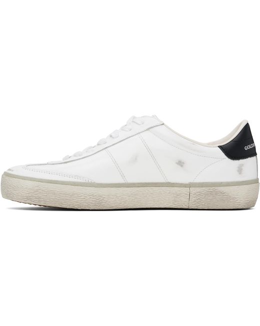 Golden Goose Deluxe Brand Black Soul Star Leather Sneakers for men