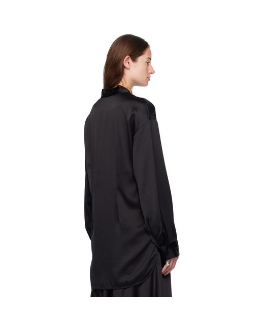 Lisa Yang Black Button-Up Shirt