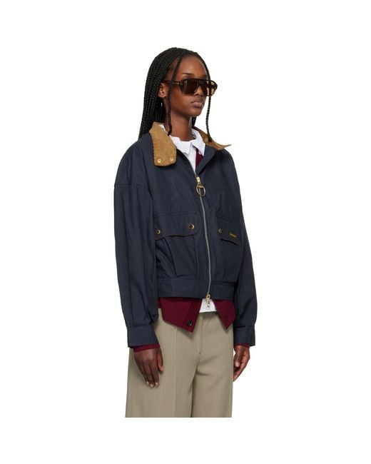 Barbour Blue Blackthorn Casual Jacket