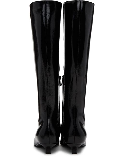 Totême  Toteme Black 'the Slim' Knee-high Boots