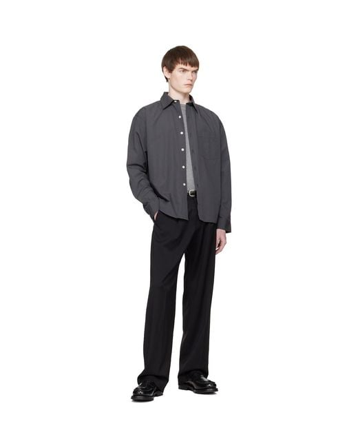 mfpen Black Executive Shirt for men
