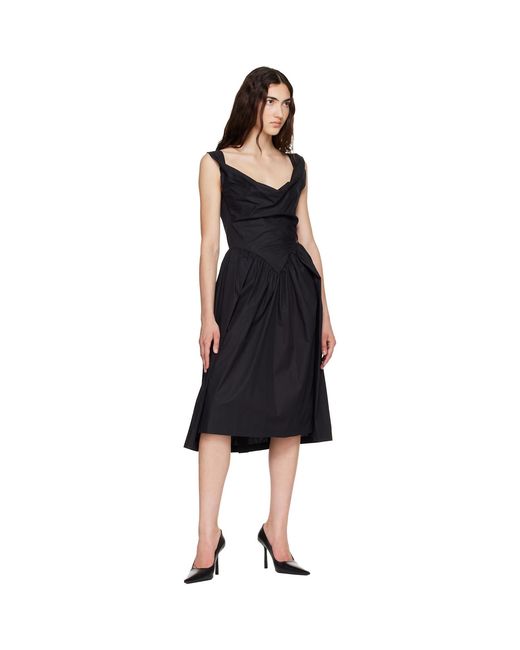 Vivienne Westwood Black Sunday Midi Dress