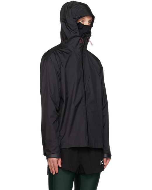 District Vision Black 3-layer Jacket for men