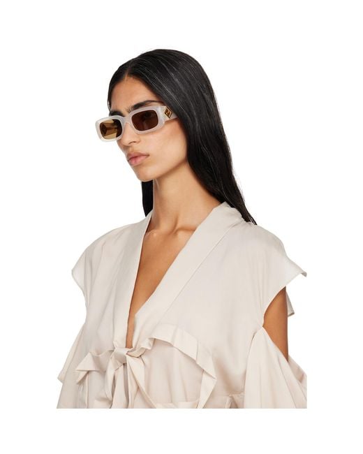 Fendi Multicolor Off- Ff Diamonds Sunglasses