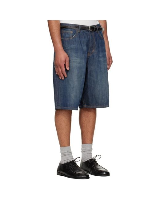 Jeanerica Blue Brera Denim Shorts for men