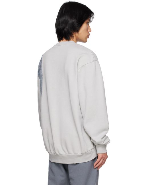 Alchemist Gray Hybrid Sweatshirt for men