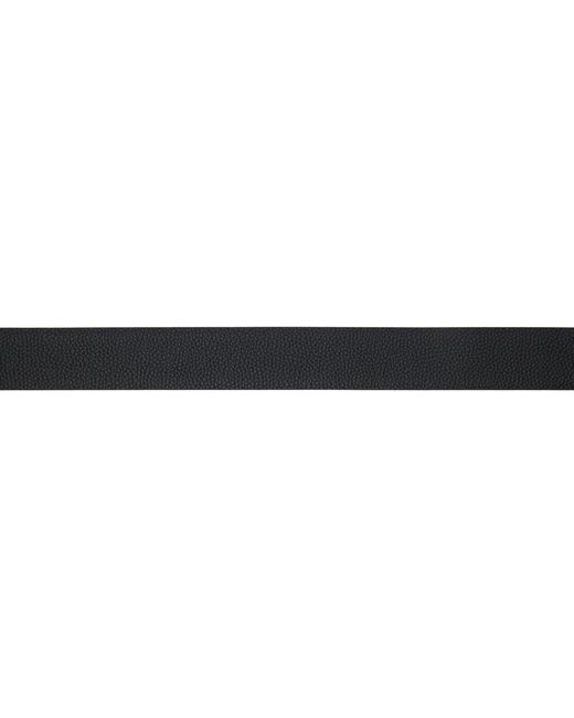 Ceinture noire en cuir grainé à ferrure à logo Tom Ford pour homme en coloris Noir Lyst